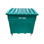 POA GARBAGE BIN WITH WHEELS 1100 LTRS
